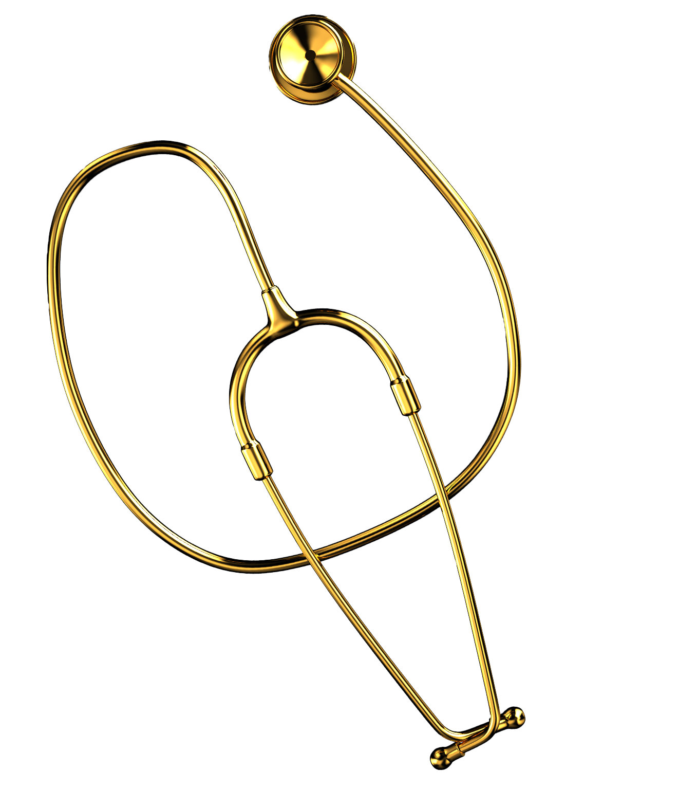 gold stethoscope