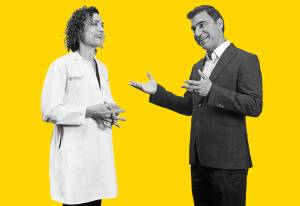 Dr. Tamatha Fenster and Dr. Bobak Mosadegh