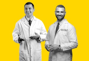 Dr. Hector Mora and Dr. Christopher Gonzalez